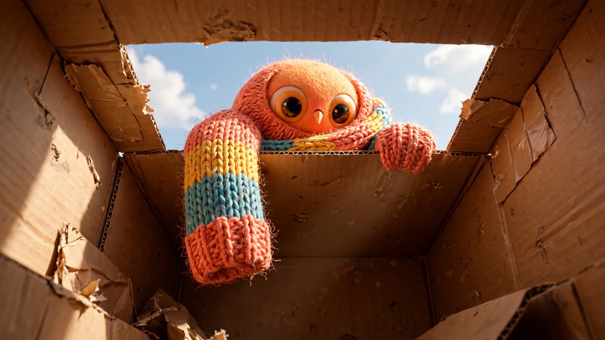 Animated Knit Creature Story Video cover image