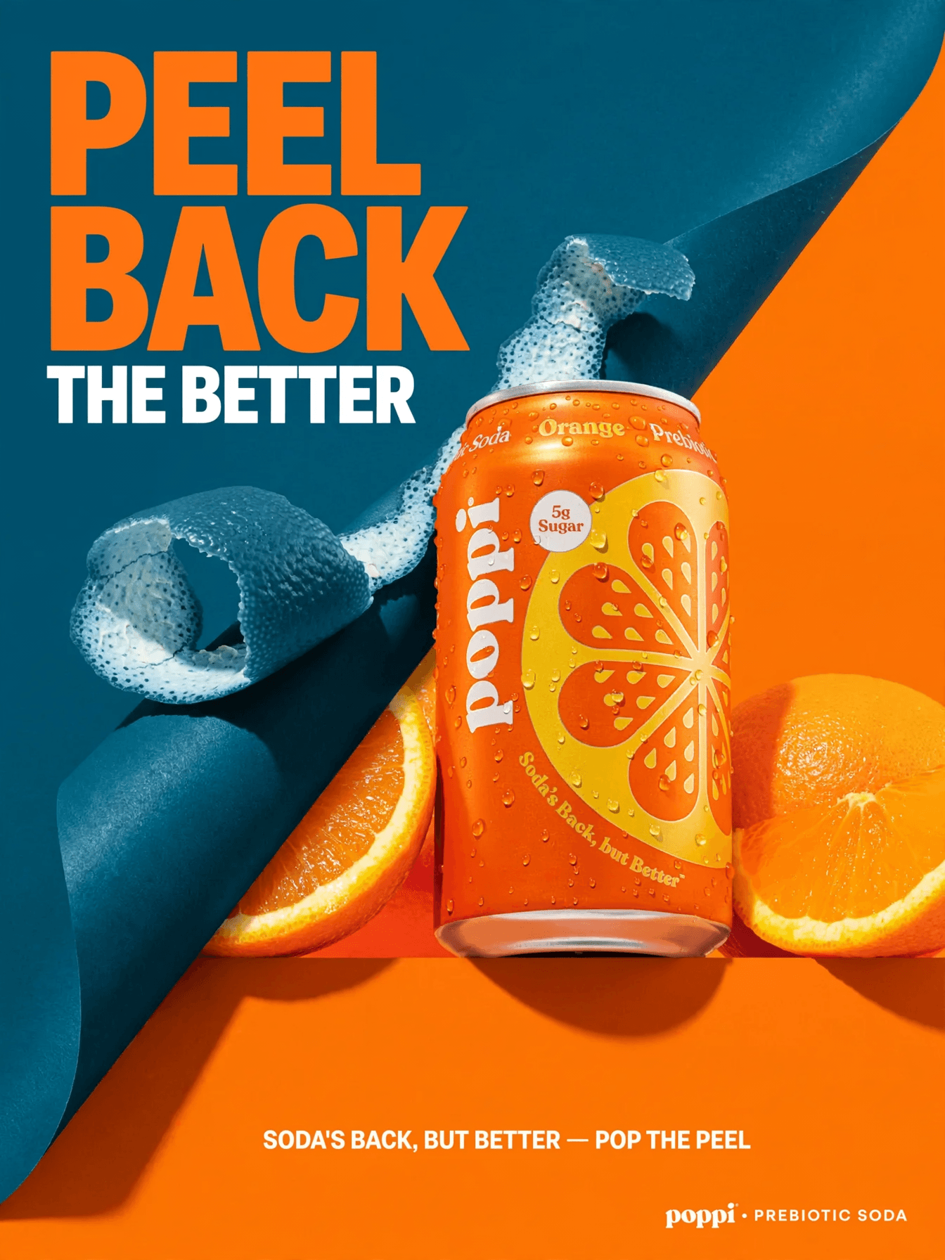 Citrus Soda Can Marketing Poster example 1