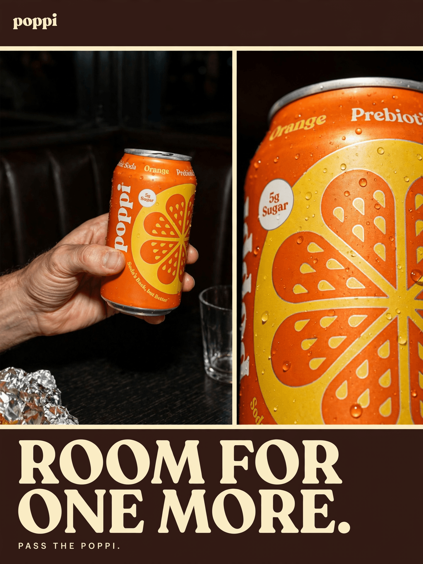 Orange Soda Ad With Typography example 6