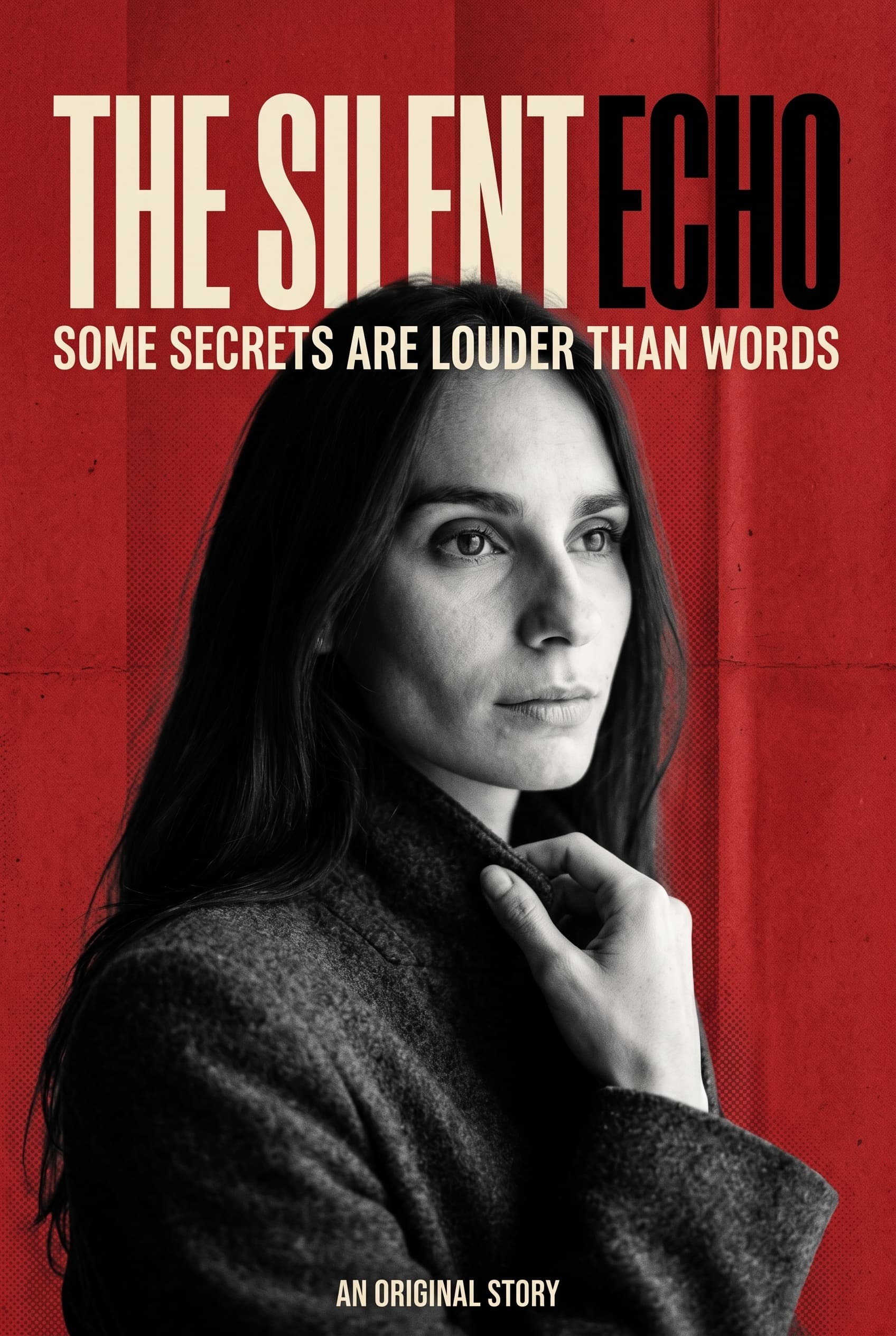 Dramatic Movie Poster with Woman example 4