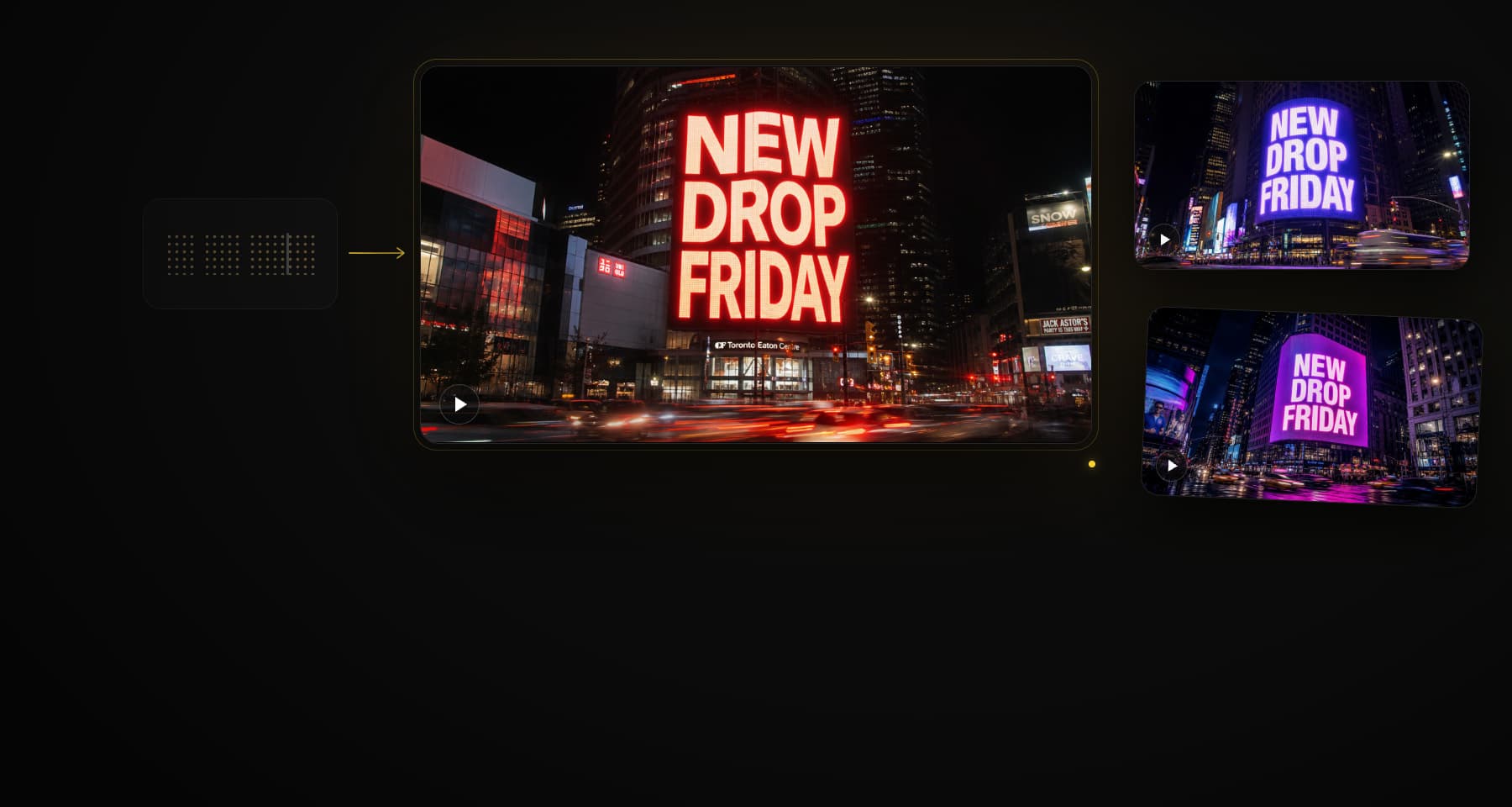 LED Billboard Message