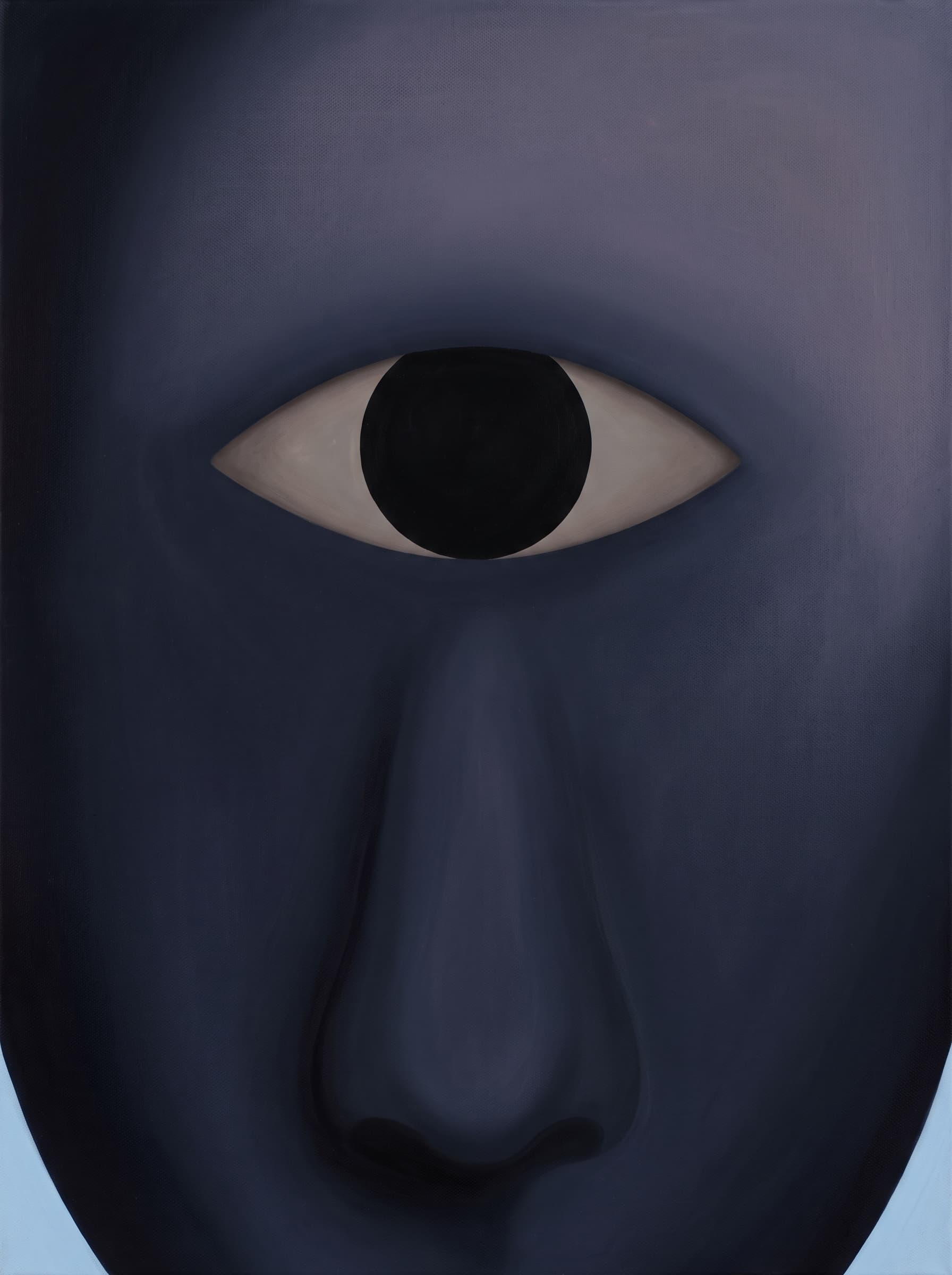 Surreal Cyclops Portrait in Deep Blue example 19