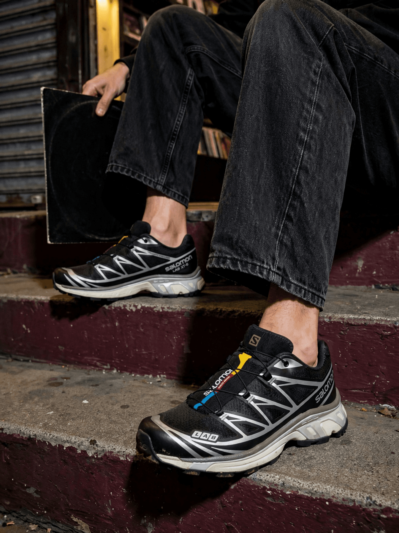 Black Trail Sneakers on Urban Steps example 39
