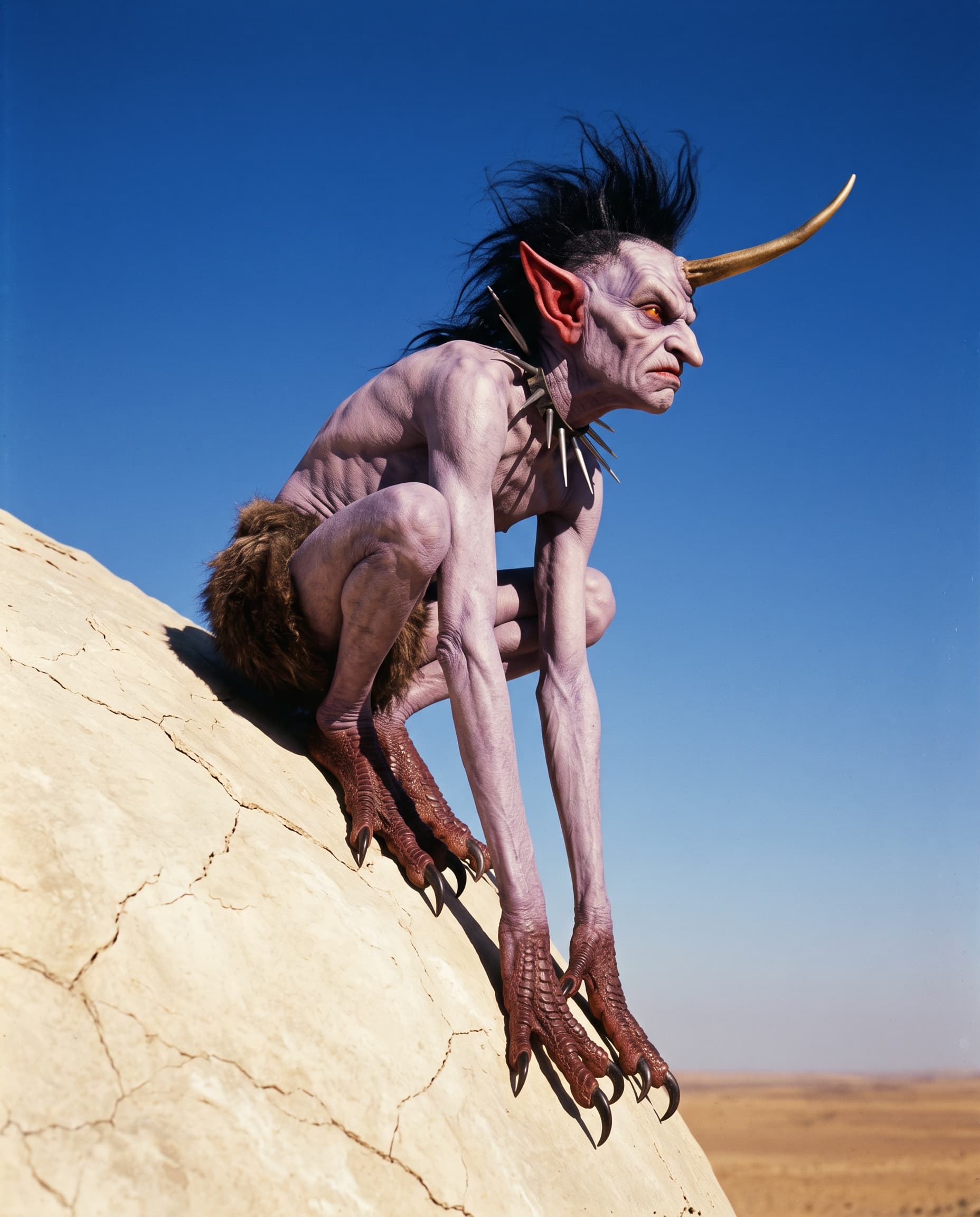 Horned Creature on Desert Rock example 35