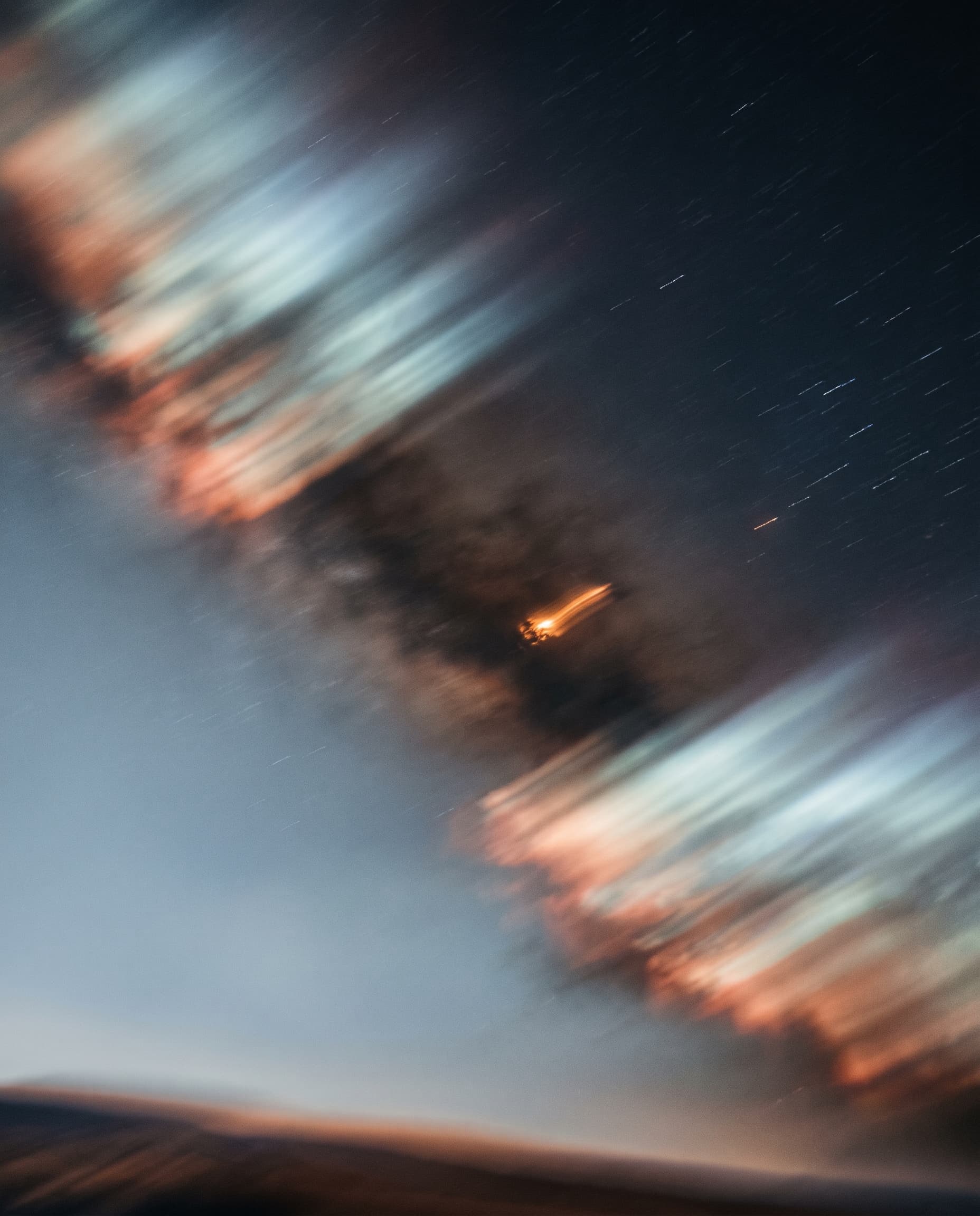 Abstract Motion Blur Night Sky example 30