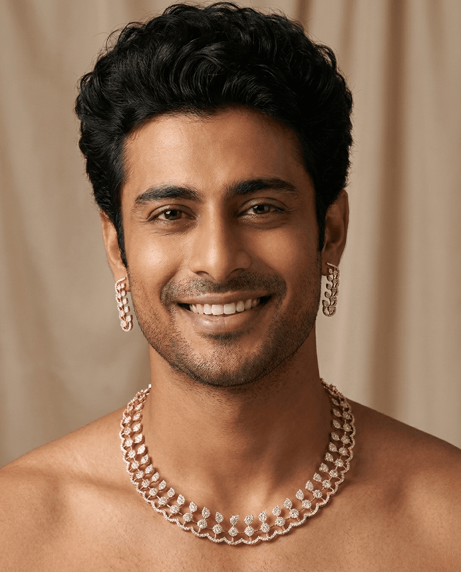 Jewellery on Model example 8