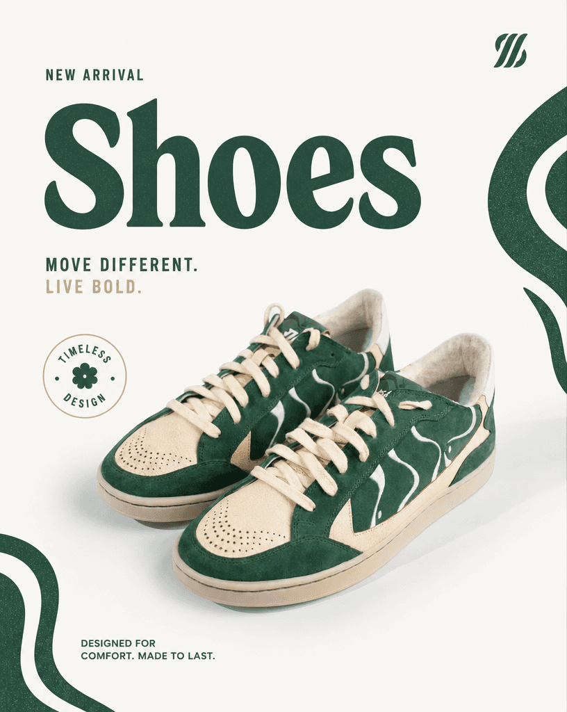 Green Sneakers on Concrete Steps example 16, output 2
