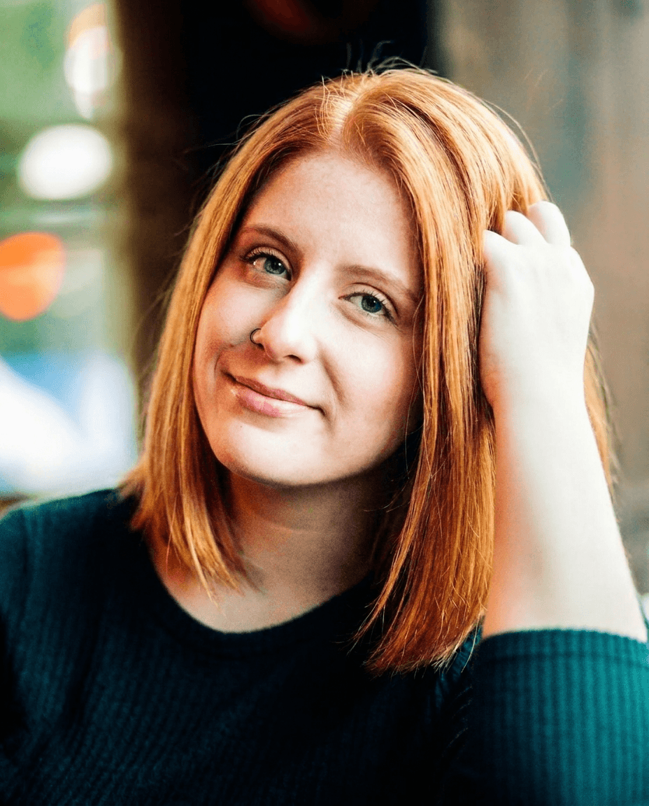 Redhead Woman in Casual Portrait example 34, output 2