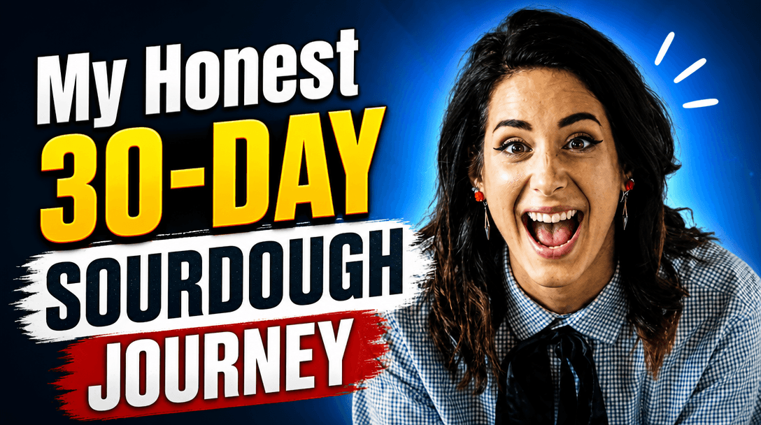 Excited Creator Sourdough Journey Thumbnail example 8