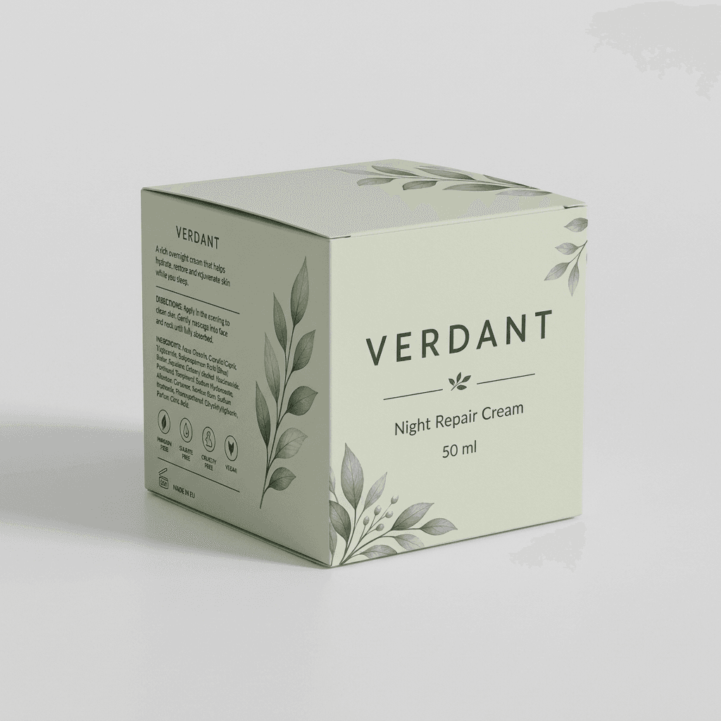 Minimalist Skincare Packaging Box example 37
