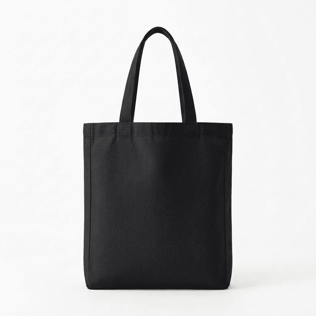 Navy Blue Canvas Tote Bag example 15, output 2