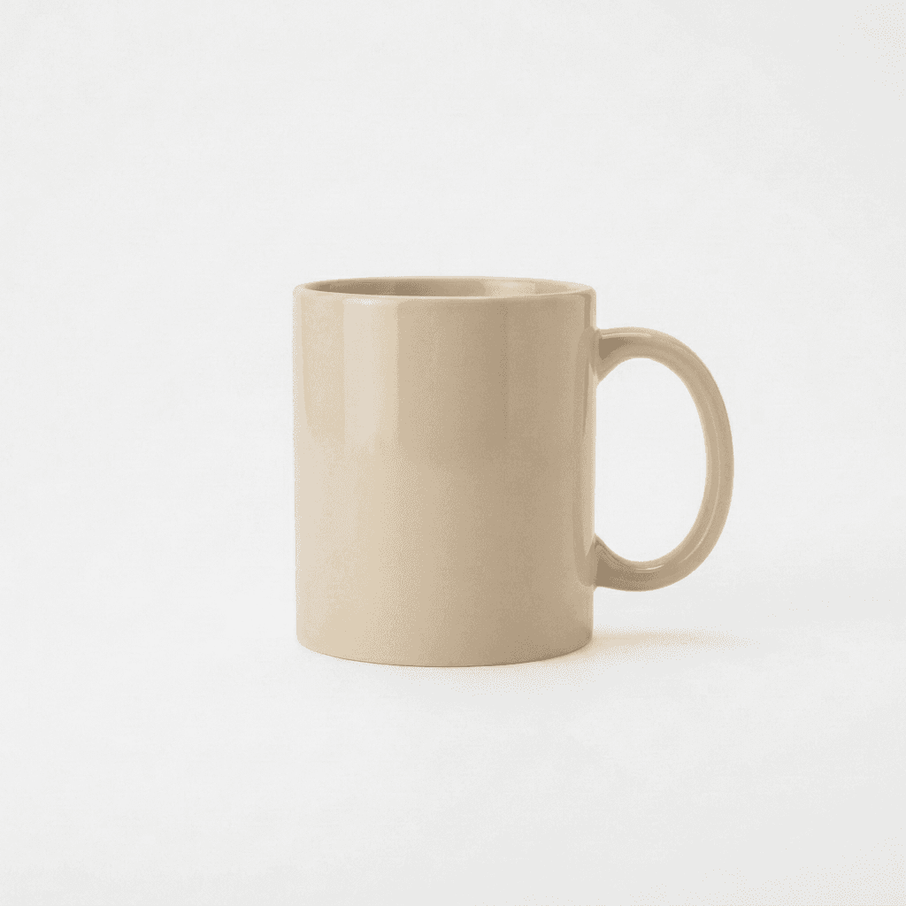 Green Ceramic Mug on White Background example 17, output 2