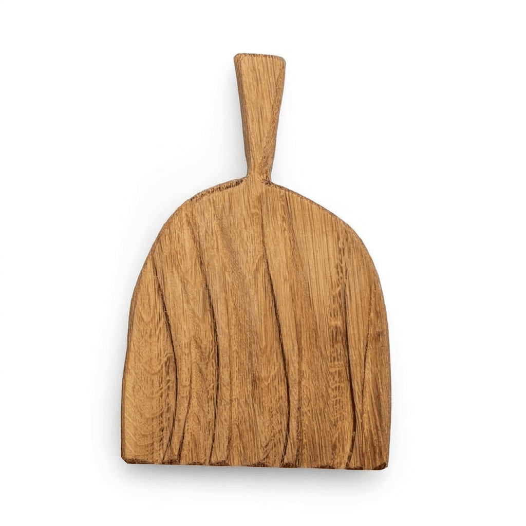 Rustic Wooden Board on White example 25