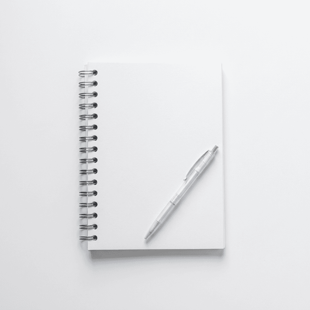 Spiral Notebook and White Pen example 27, output 2