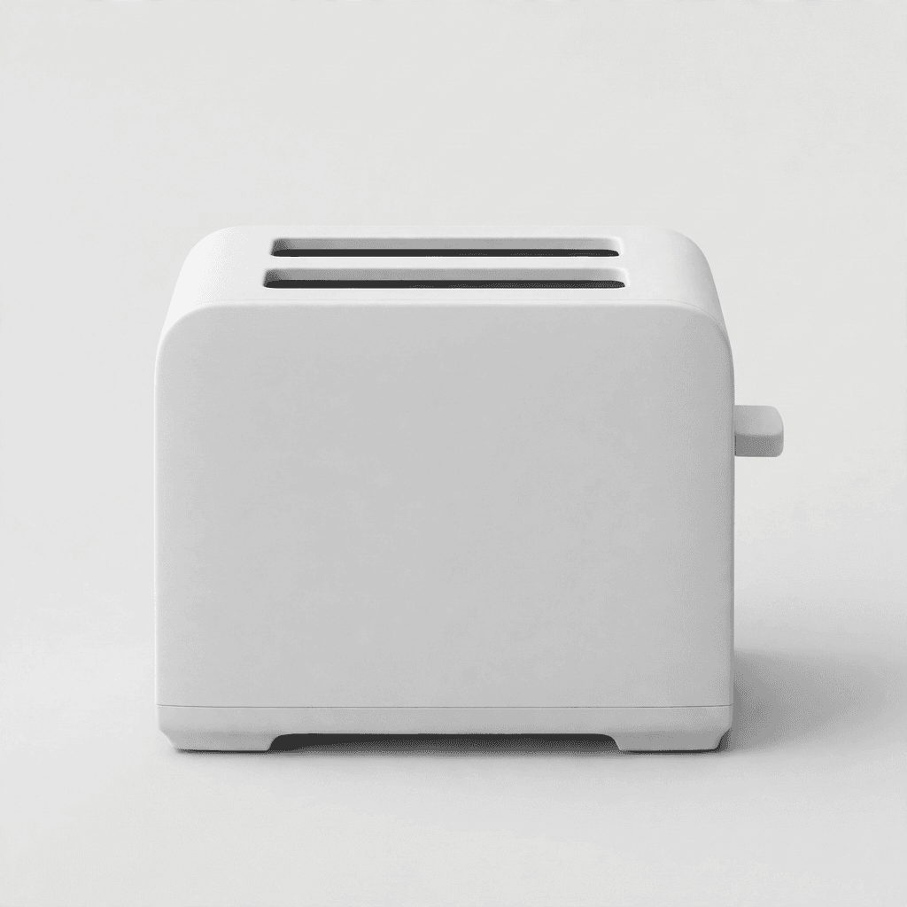 Minimalist White Two Slice Toaster example 12, output 2